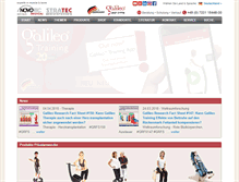 Tablet Screenshot of galileo-training.com